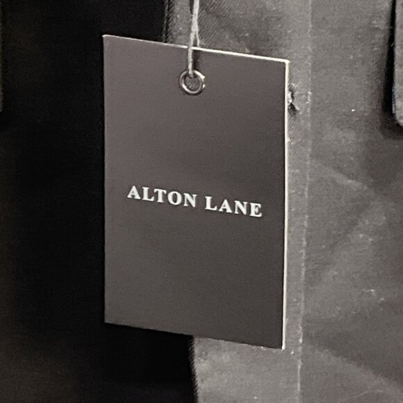 Alton Lane Blazer Mens 44L Black Mercantile Suit Jacket Tailored Fit Formal Prom - Picture 3 of 11